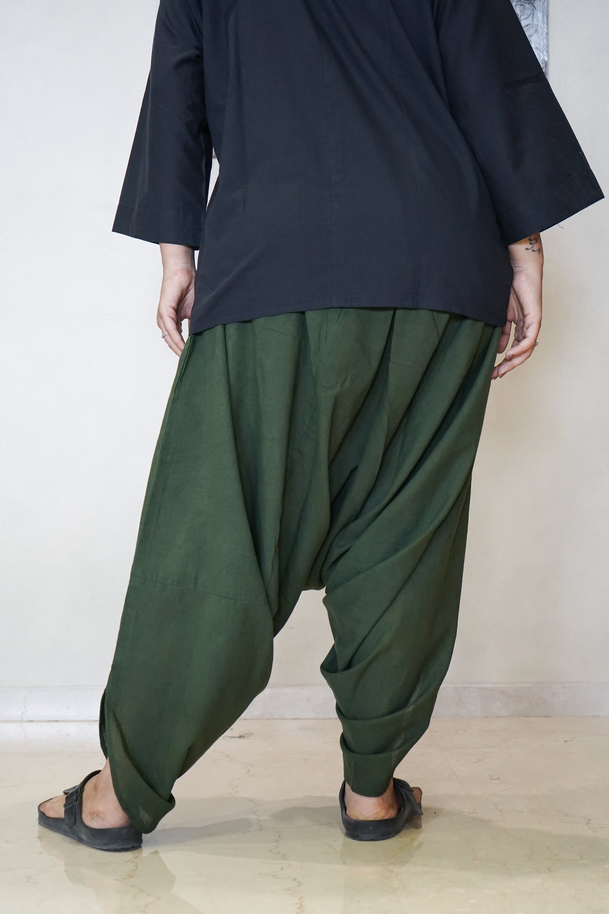 The Zoya Gathered Shirt & Dhoti Pants Co-ord Set