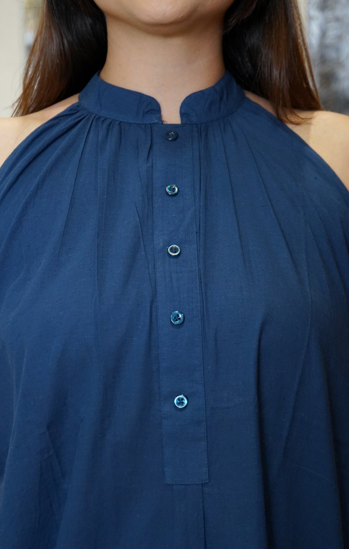 The Aditi Solid Kaftan Tunic Dress