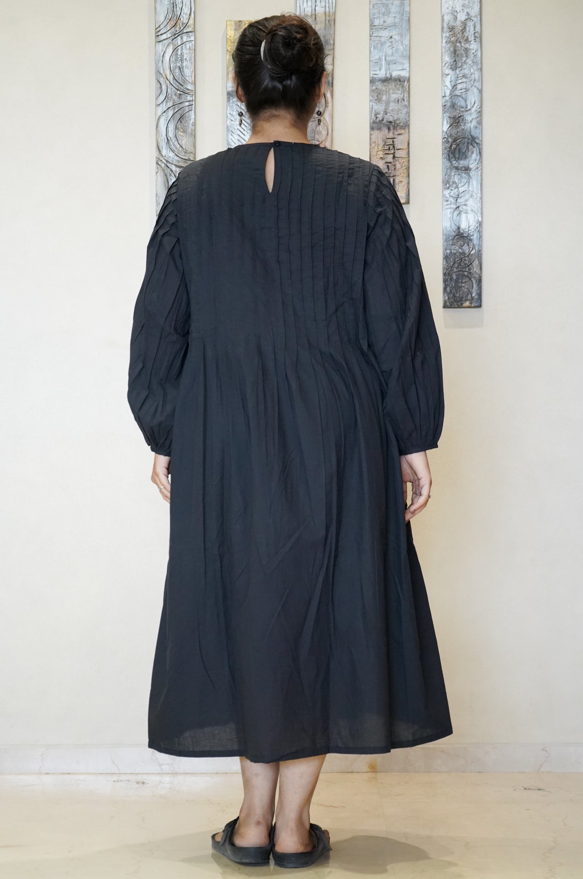 The Kavya Pintuck Maxi Dress
