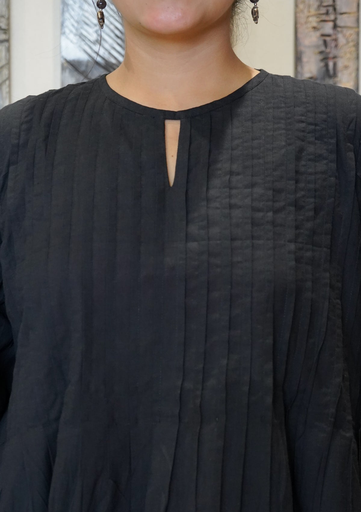 The Kavya Pintuck Maxi Dress