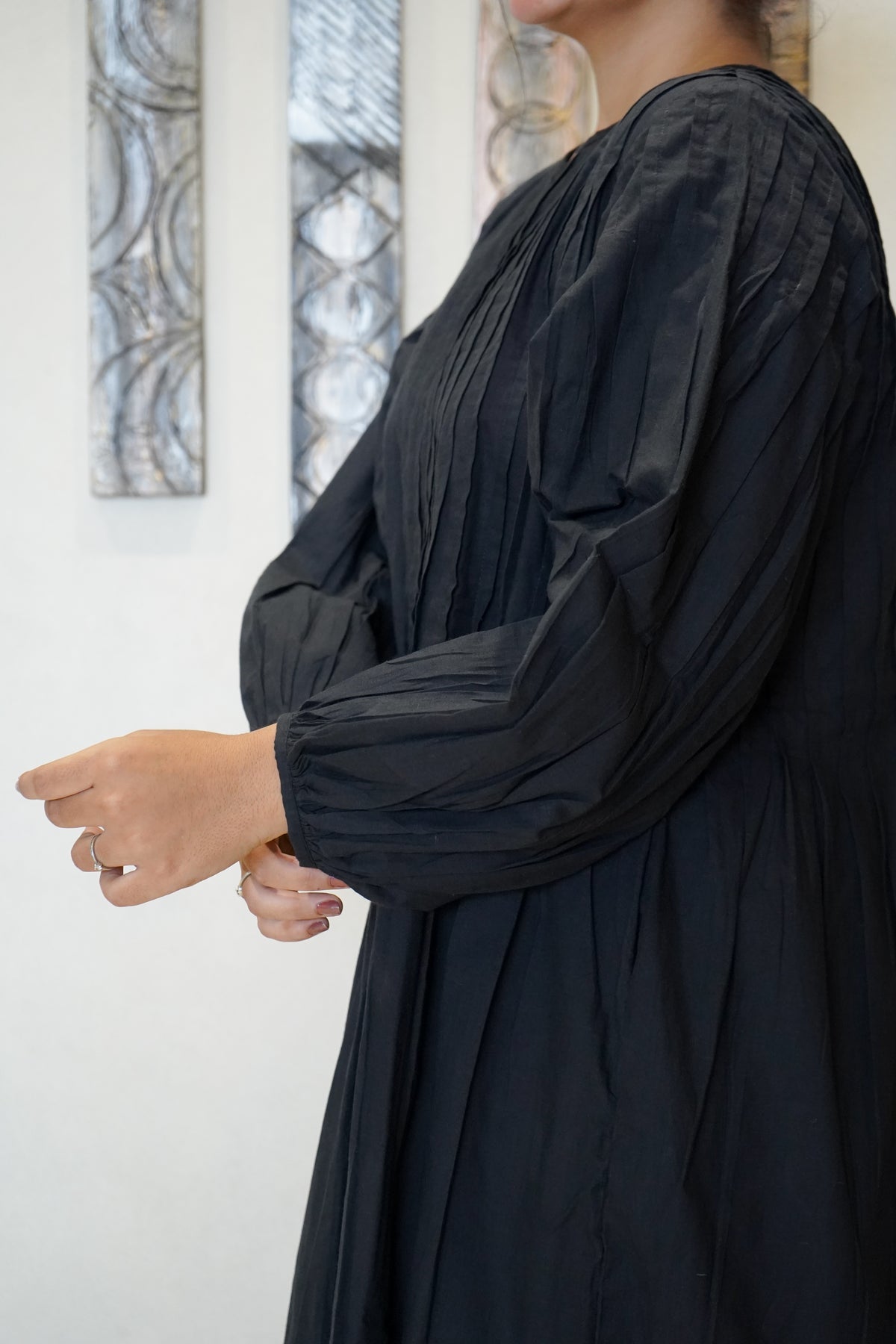 The Kavya Pintuck Maxi Dress