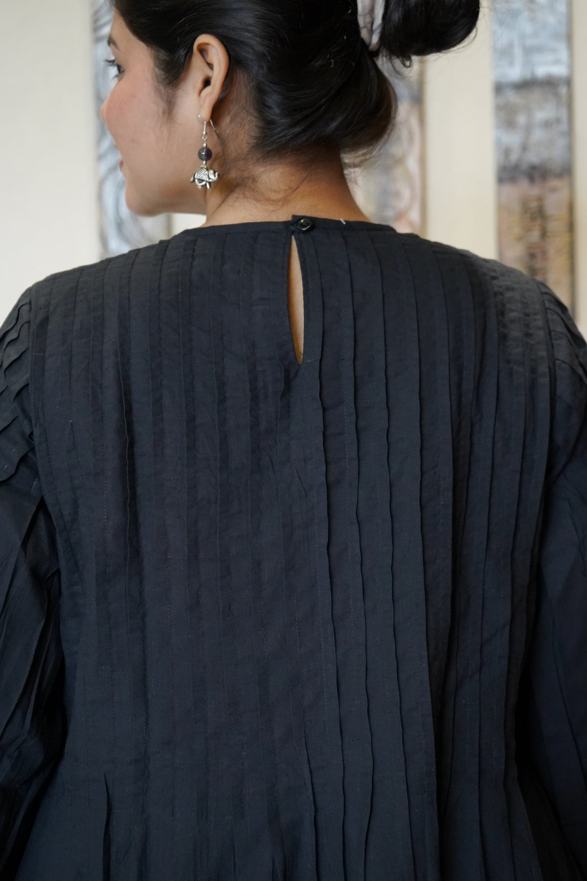 The Kavya Pintuck Maxi Dress