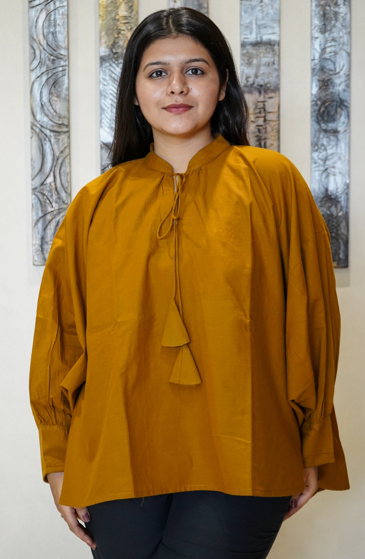Diya Colorblock Tunic Top