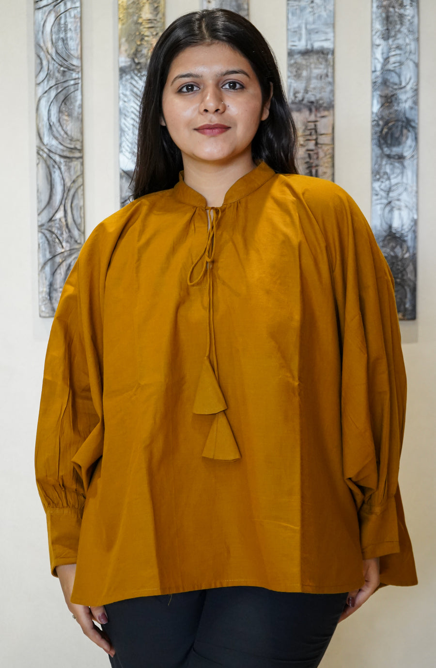 Diya Colorblock Tunic Top