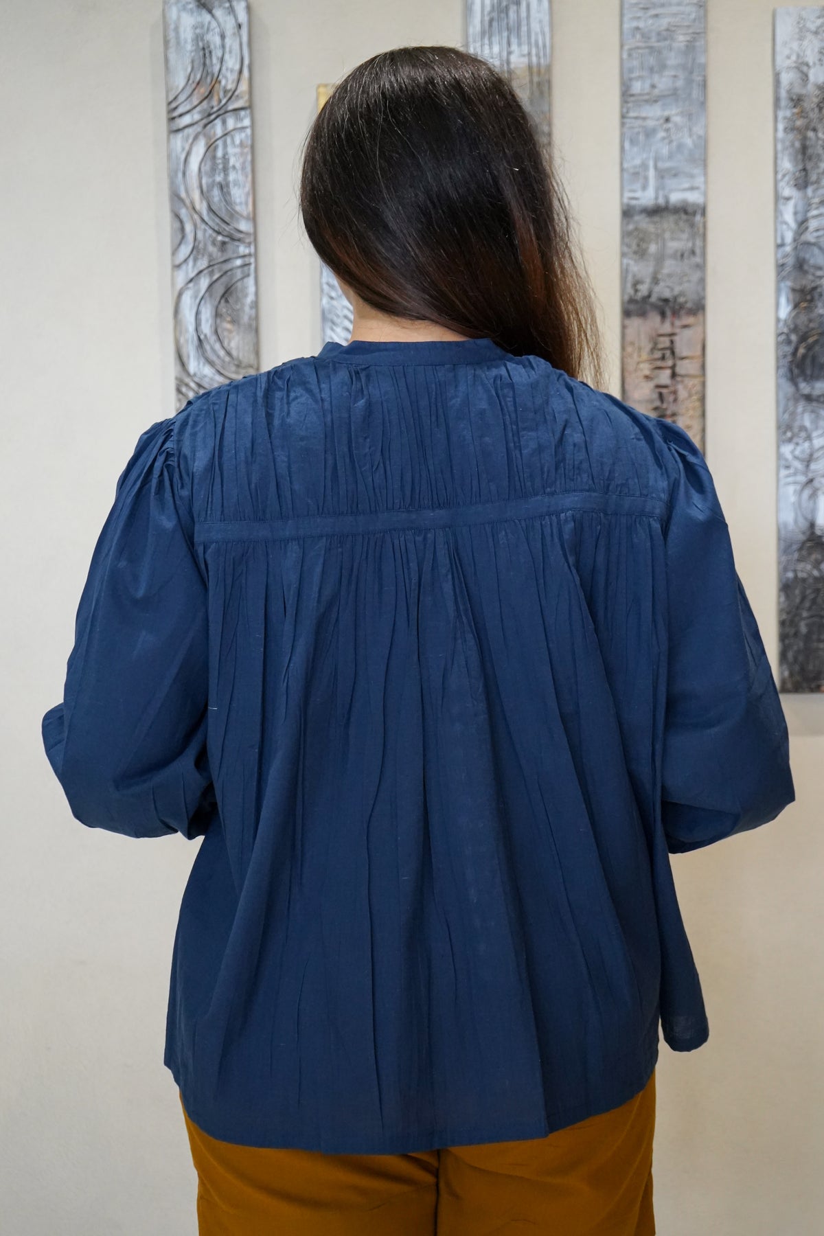 The Siya Gathered Tunic & Shorts Co-ord Set
