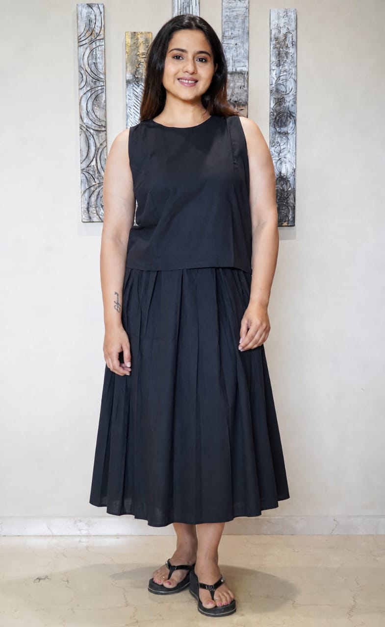The Tara Minimalist Trapeze Co-ord Set